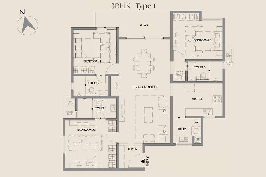 Typecal Floor Plan